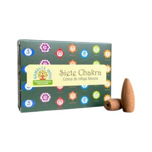 Conos cascada Namaste siete chakra