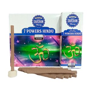 Dhoops Darshan Sahumerios 7 poderes hindu