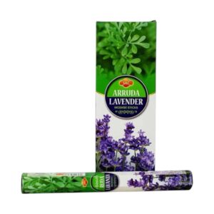 Sahumerios hexagonales SAC arruda con lavanda