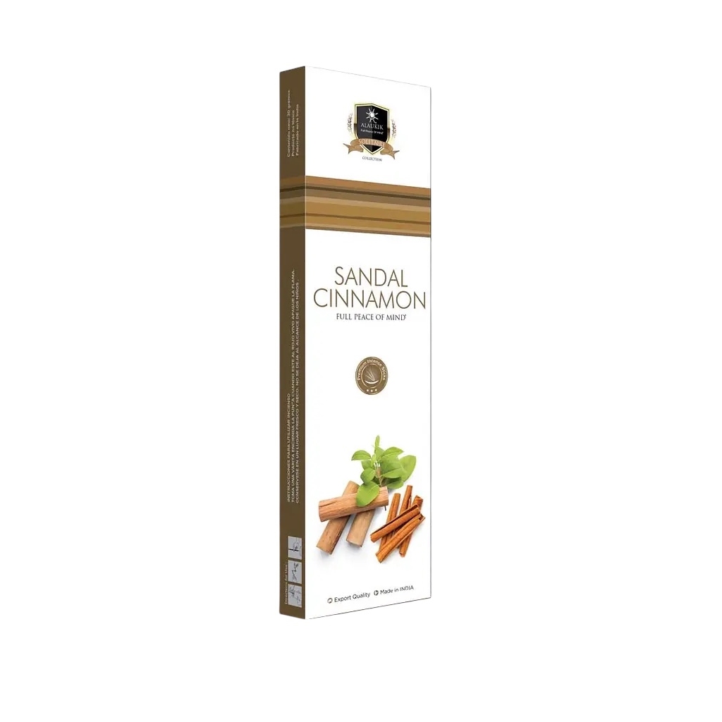 Sahumerios Alaukik Sandalo con Canela Sahumerios Alaukik Sandalo con Canela