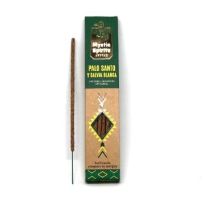 Sahumerios Mystic Spirits palo santo con salvia blanca