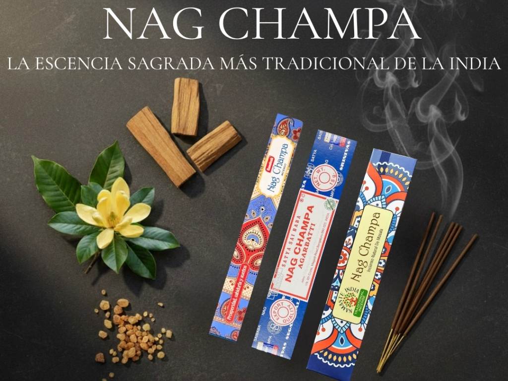 Sahumerios Nag Champa aroma clasico de la India Namaste Sahumerios
