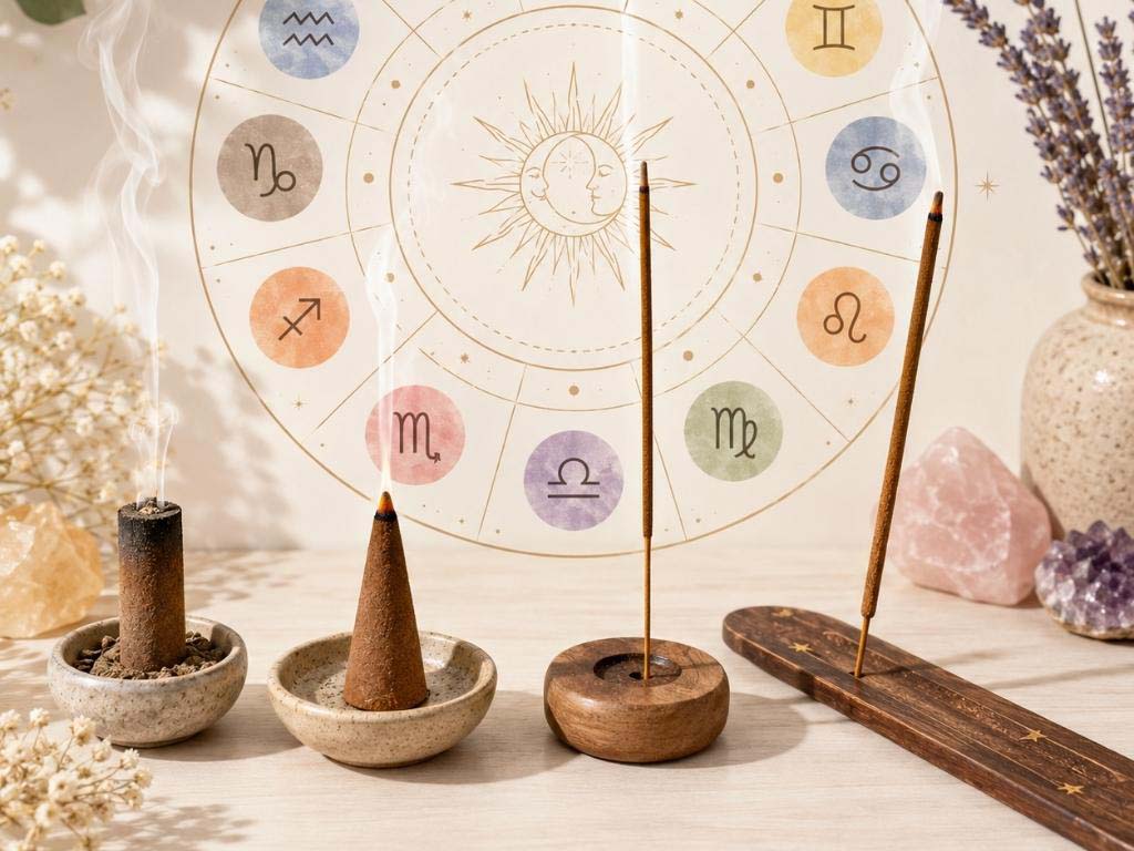 Tipos de sahumerios segun la energia de cada signo